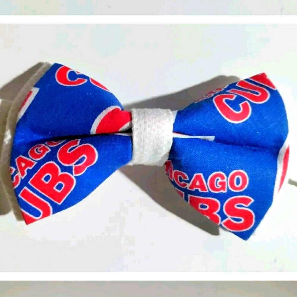 Father's Day Chicago Cubs Bow tie! True Style. Wedding, Events, Great Gift Idea!